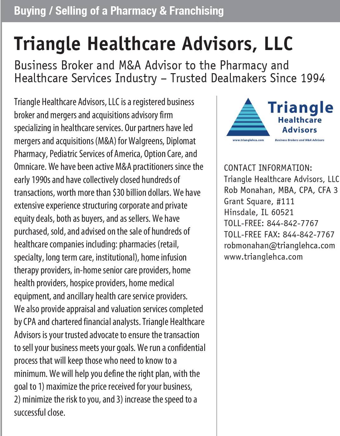 PROFILE_Buying-_-Selling-of-a-Pharmacy-_-Franchising---Triangle-Healthcare-Advisors,-LLC.jpg