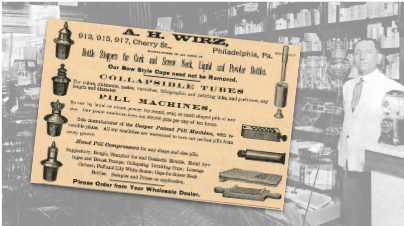 A.H. Wirz Vintage Pharmacy Ad