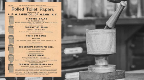A.P.W Paper Co., Rolled Toilet Papers Ad
