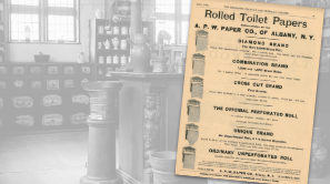 A.P.W Paper Co., Rolled Toilet Papers Ad