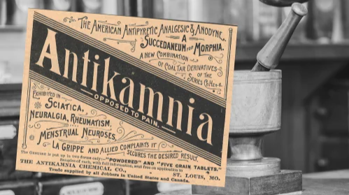 Antikamnia Vintage Pharmacy Ad