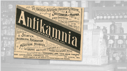 Antikamnia Vintage Pharmacy Ad