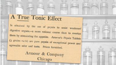 Armour & Company True Tonic Vintage Ad
