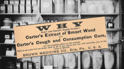 Brown Medicine Co., Vintage Ad