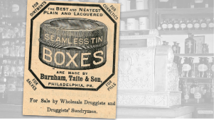 Burnham, Taite & Son Seamless Tin Boxes Ad