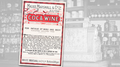 Coca Wine Vintage Pharmacy Ad