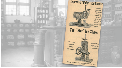 D.L. Bates & Bros Ice Shaver Vintage Ad