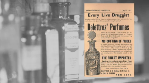 Delettrez' Vintage Perfume Ad