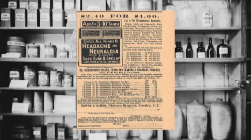 Dr. Richardson's Remedies Vintage Ad