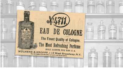 Eau de Cologne Vintage Ad