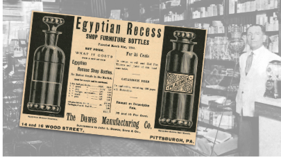 Egyptian Recess Vintage Ad