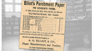 Elliot's Parchment Paper Ad