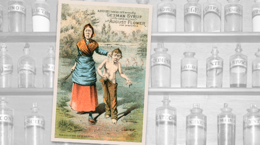 German Syrup Vintage Pharmacy Ad