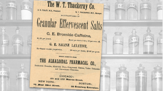 Granular Effervescent Salts Vintage Ad