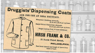 Hirsh Frank & Co. Druggists' Dispensing CoatsHirsh Frank & Co. Druggists' Dispensing Coats