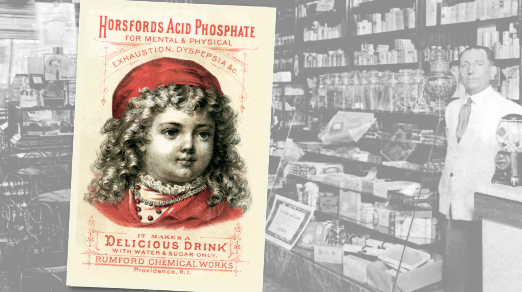 Horsfords Acid Phosphate Vintage Ad