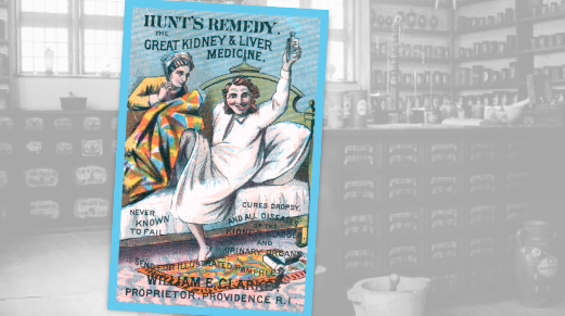 Hunt's Remedy Historic Pharmacy Ad