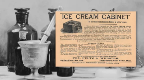 Ice Cream Cabinet Ad