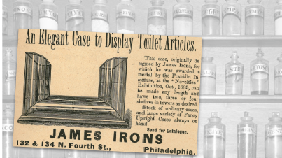 James Irons Vintage Ad