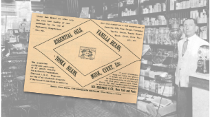 Leo. Bernard & Co Vintage Pharmacy Ad
