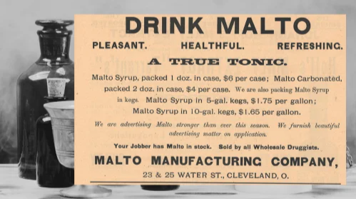 Malto Tonic Vintage Ad