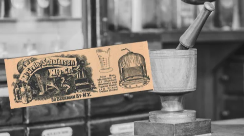 McGrath & Schwensen Glass Ware Vintage Ad