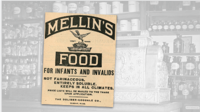 Mellin's Food Vintage Ad