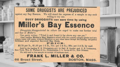 Miller's Bay Essence Vintage Ad