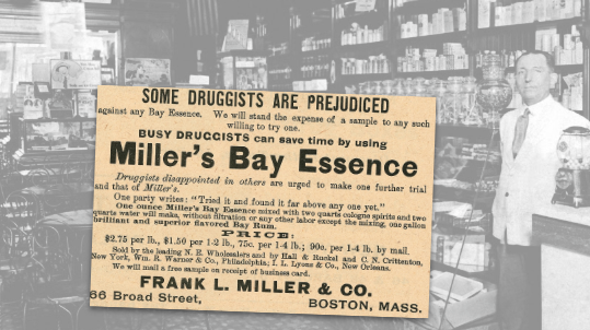 Miller's Bay Essence Vintage Ad