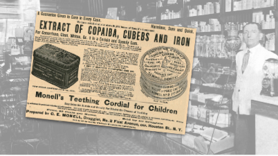 Monell's Extract of Copaiba Vintage Ad