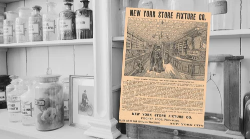 New York Store Fixture Co., Vintage Ad