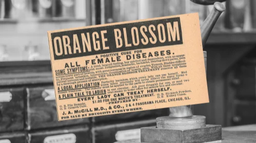 Orange Blossom Vintage Ad