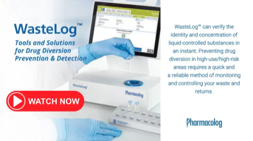 WasteLog, Tools and Solutions for Drug Diversion Prevention & Detection