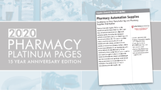 Pharmacy Automation Supplies