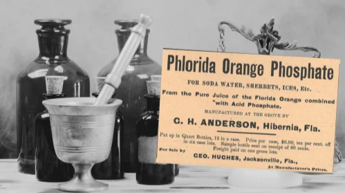 Phlorida Orange Phosphate Vintage Ad