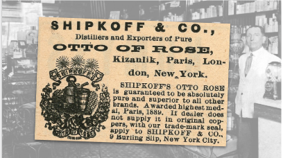 Shipkoff & Co Otto Of Rose Vintage Ad
