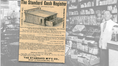Standard Cash Register Vintage Ad