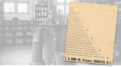 T. B. Dunn Co., Perfumers Vintage Ad