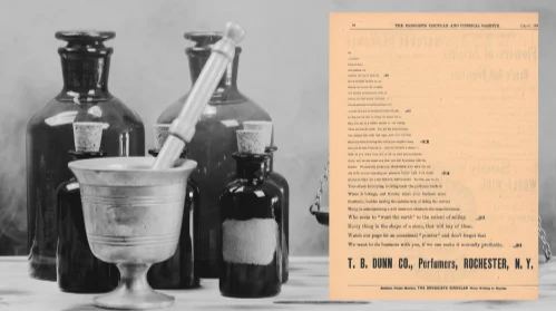 T. B. Dunn Co., Perfumers Vintage Ad