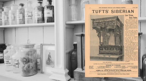 Tufts' Siberian The Arlington Vintage Ad