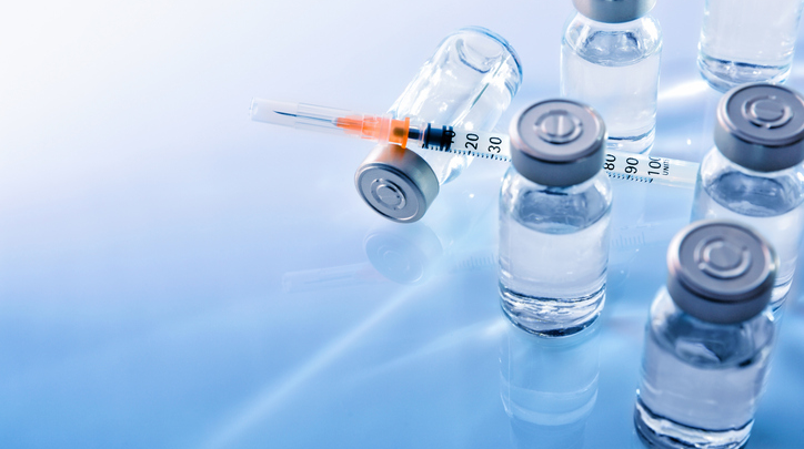 Vials With Syringe