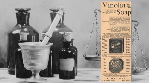 Vintage Vinolia Soap Ad