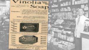 Vintage Vinolia Soap Ad