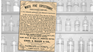 Vintage White Pine Expectorant Ad