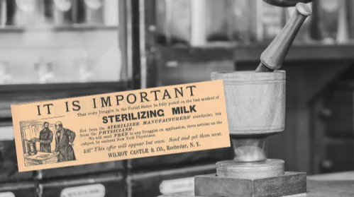 Wilmot Castle Sterilizing Milk Vintage Ad