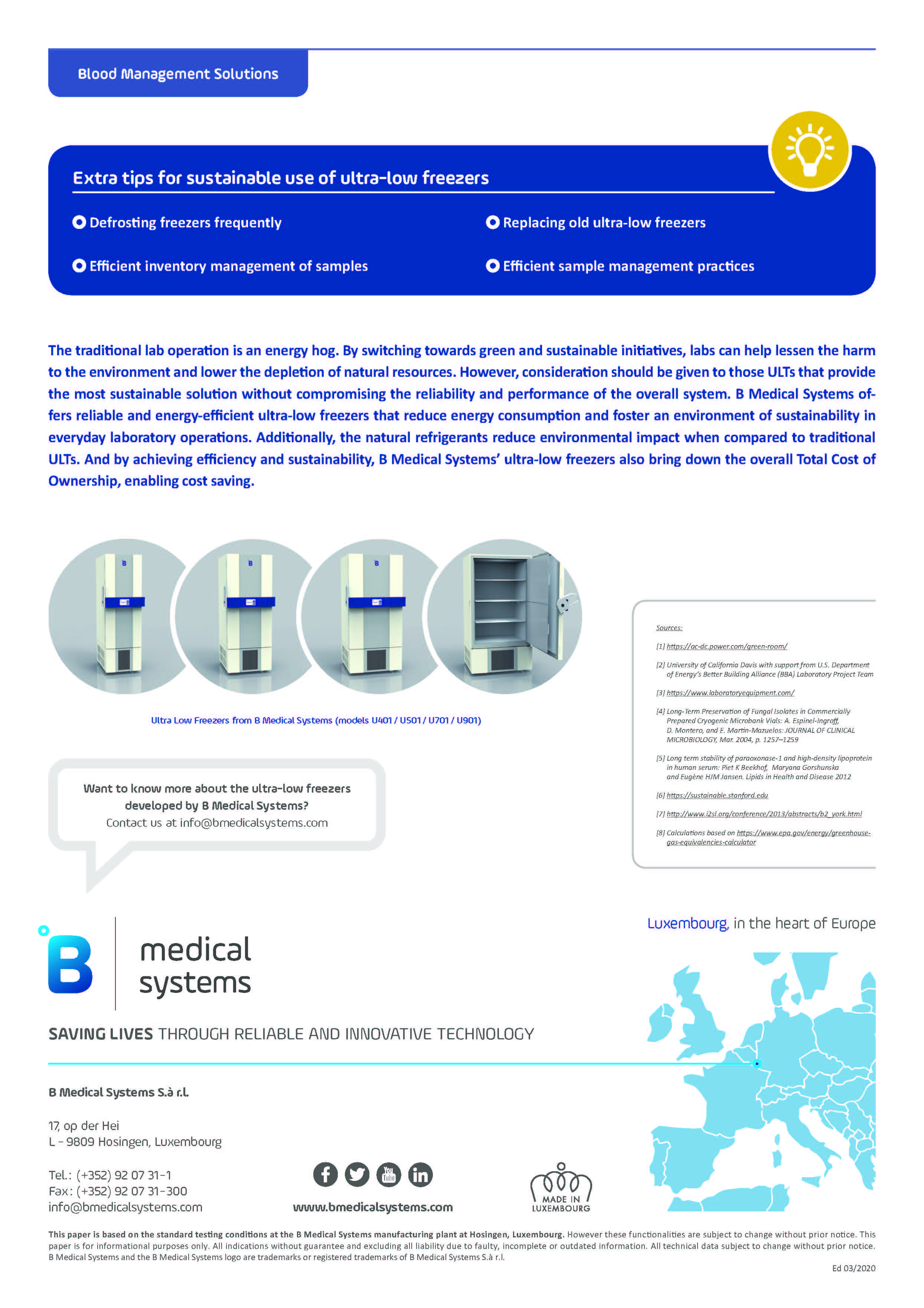 B Medical Systems - Greening up your Laboratories with Ultra Low Freezers - White Paper_Page_4.jpg